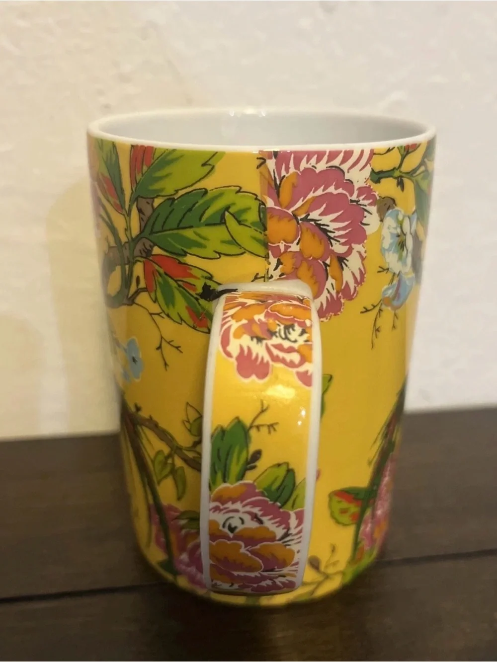 Bird tropical blue World Market mug cup